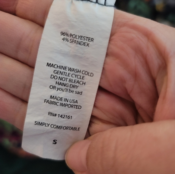 Lularoe Julia‎ Dress, Rose Print - Picture 5 of 7